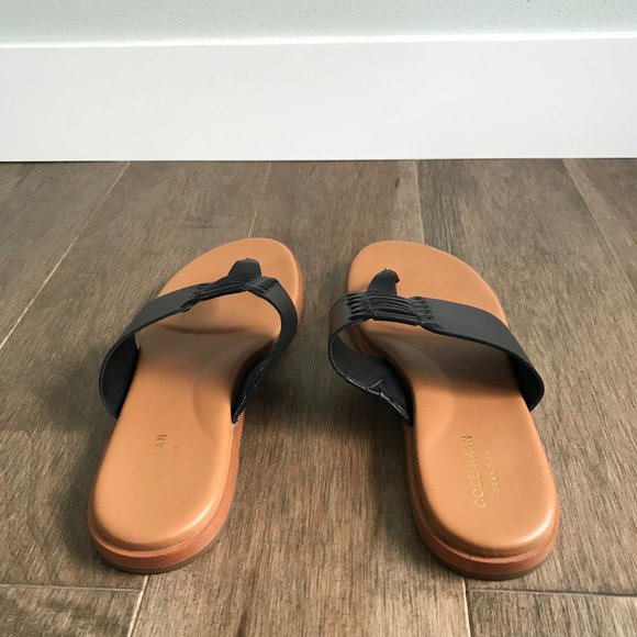 Cole Haan Sandals - Black and Tan - Women's Size 7.5 - Picture 5 of 13